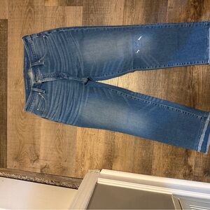 Chico's Blue Straight Leg Jeans
